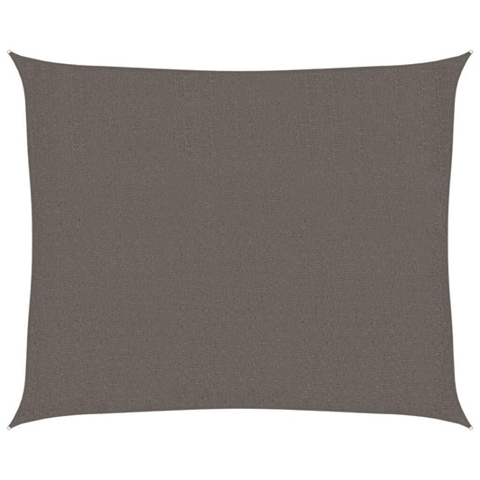 Vidaxl Toldo De Vela Gris Antracita Hdpe 160 G/m² 2,5x3 M_0