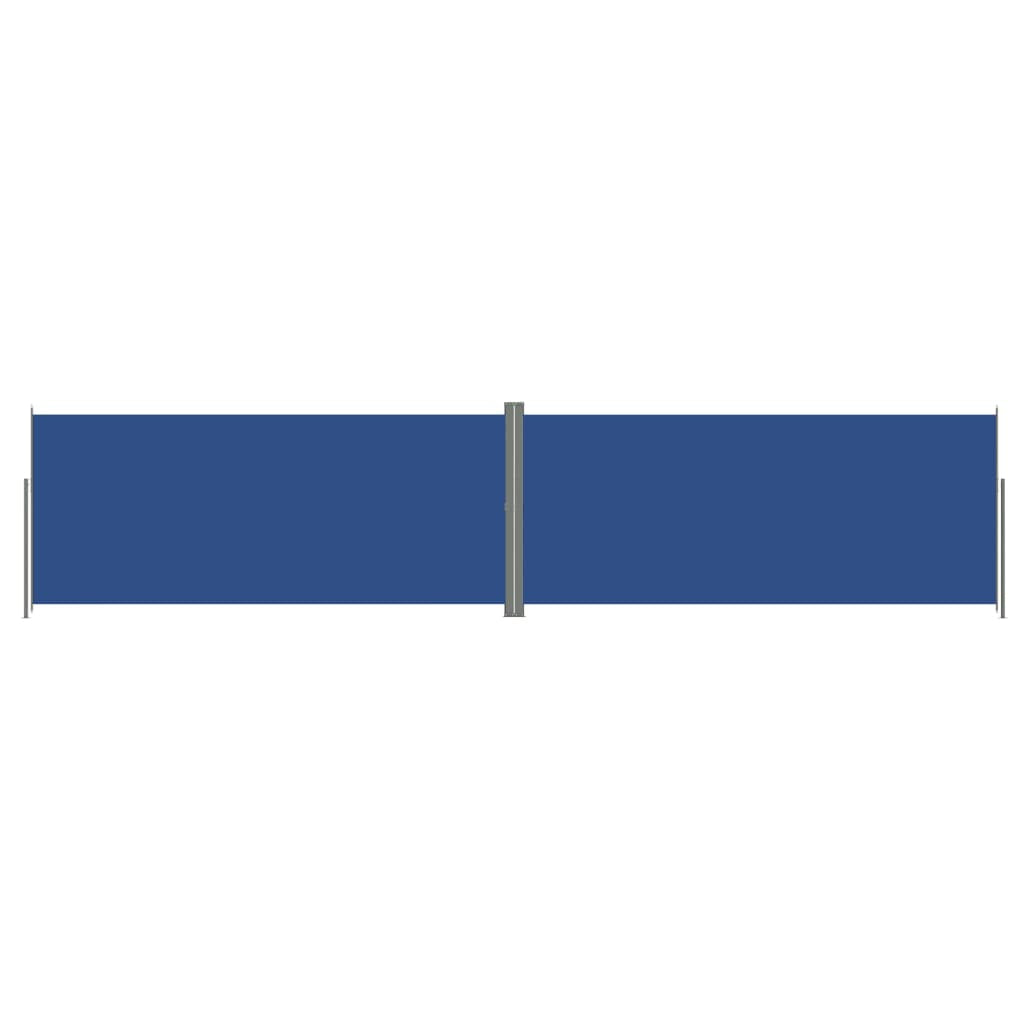 Vidaxl Toldo Lateral Retráctil Azul 220x1000 Cm_0