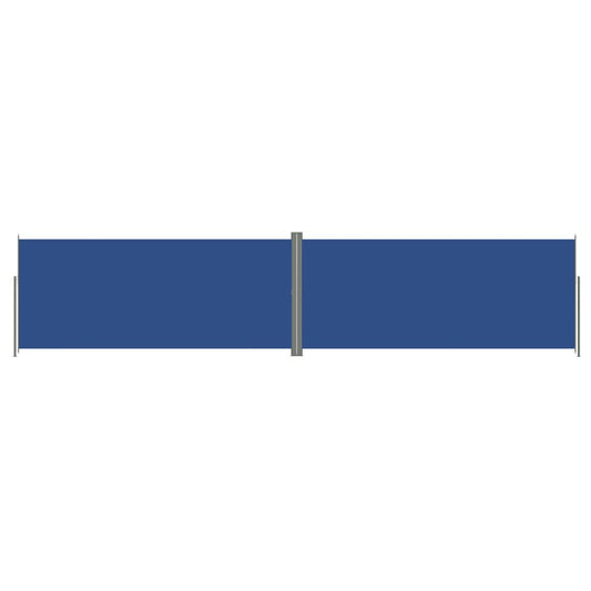 Vidaxl Toldo Lateral Retráctil Azul 220x1000 Cm_0