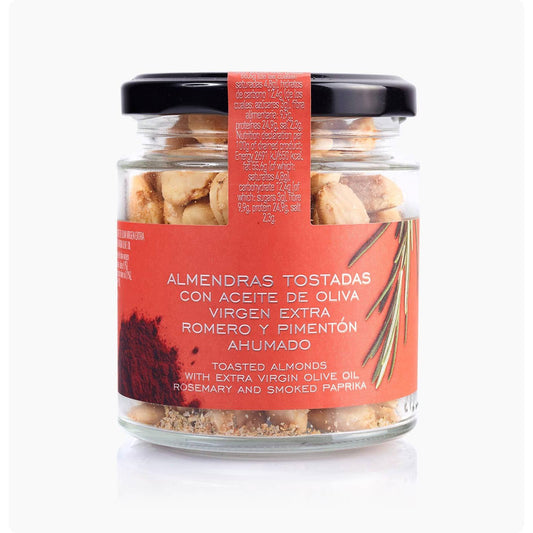 Almendras tostadas con AOVE, romero y pimentón La Chinata 110 g