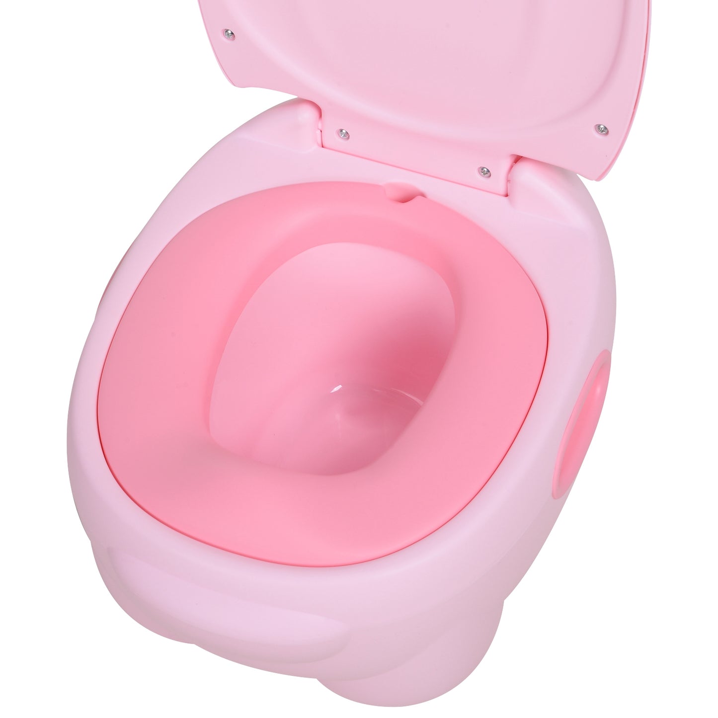 Homcom Orinal Extraíble 2 En 1 Para Bebés Con Forma De Hipopótamo 40x30x23 Cm_3