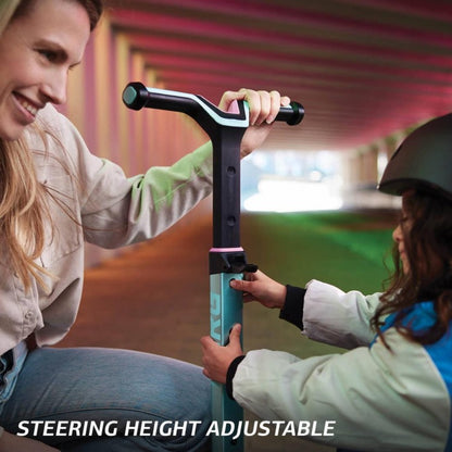 Patinete Berg Nexo Lights Con Plataforma Magnetica Rojo._5