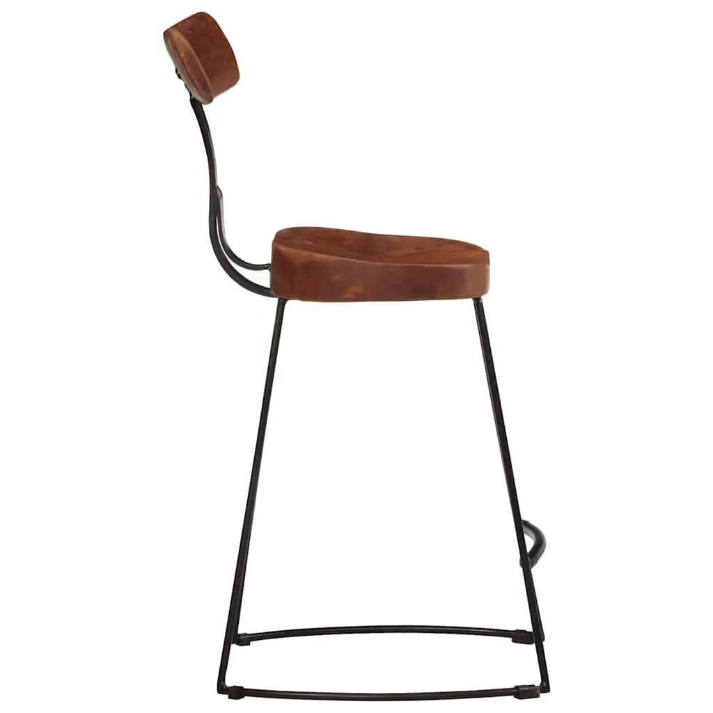 Taburetes De Barra 2 Uds Madera Maciza De Mango 49x43x79 Cm_1