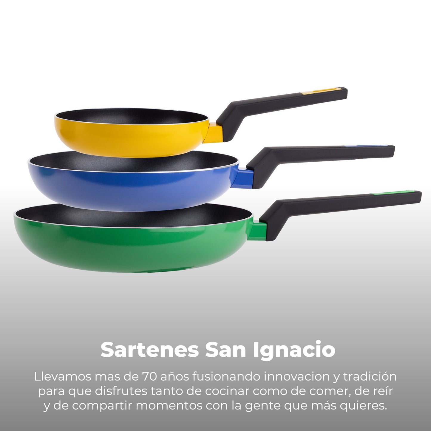 Set 12 Piezas, Batería De Cocina En Acero Inoxidable