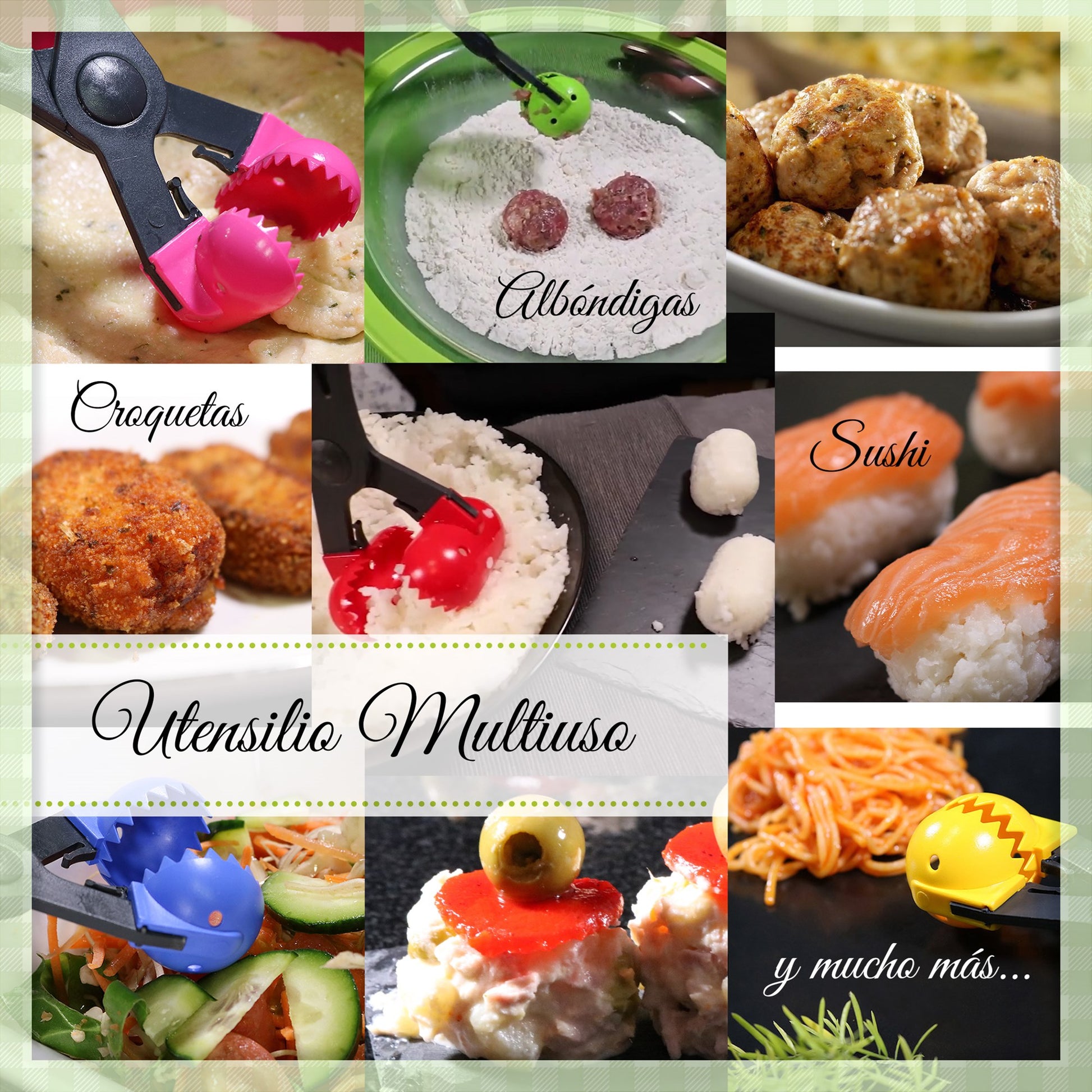 Pack De 3 Sartenes San Ignacio  Ø16cm Ø20cm Ø24cm + Utensilio Multiusos Con 4 Moldes Intercambiables + 20 Bandejas De Conservación_4