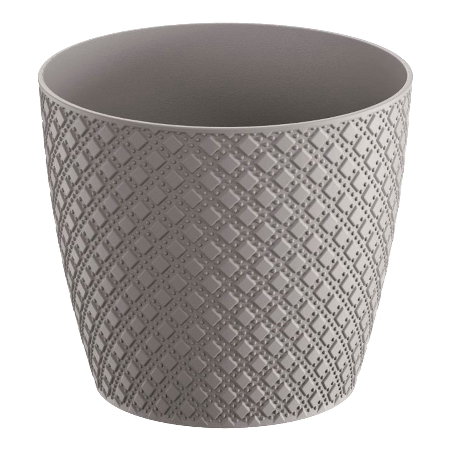 Maceta Orient 3,5l., Dimensiones (mm) 189x189x167, Color Gris Piedra_0