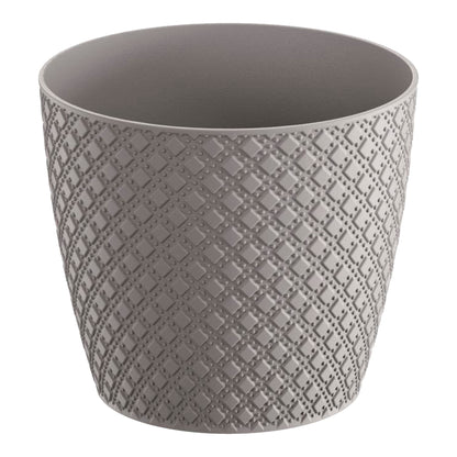 Maceta Orient 3,5l., Dimensiones (mm) 189x189x167, Color Gris Piedra_0