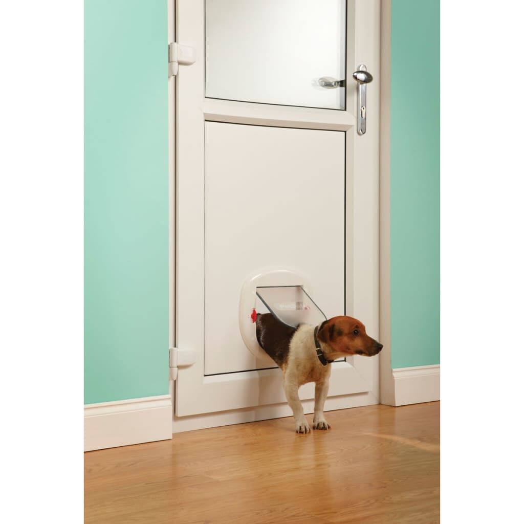 Petsafe Puerta De 4 Posiciones Para Mascotas 280 Blanca 5001_1