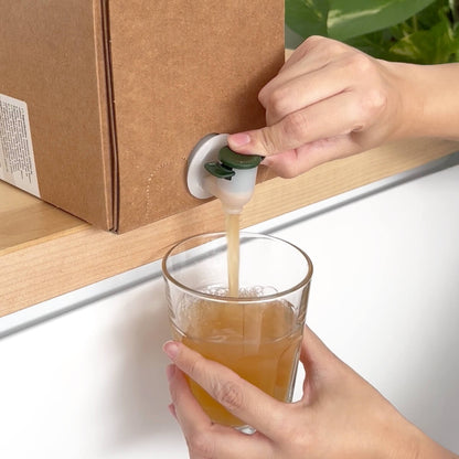 Zumo de Manzana 100% fruta exprimida Eco Planeta Huerto 3 L Bag in Box