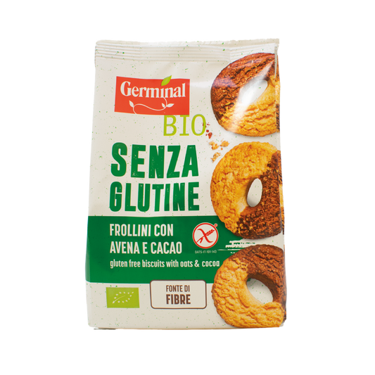 Galletas de Avena Sin Gluten con Cacao Germinal Bio 250g