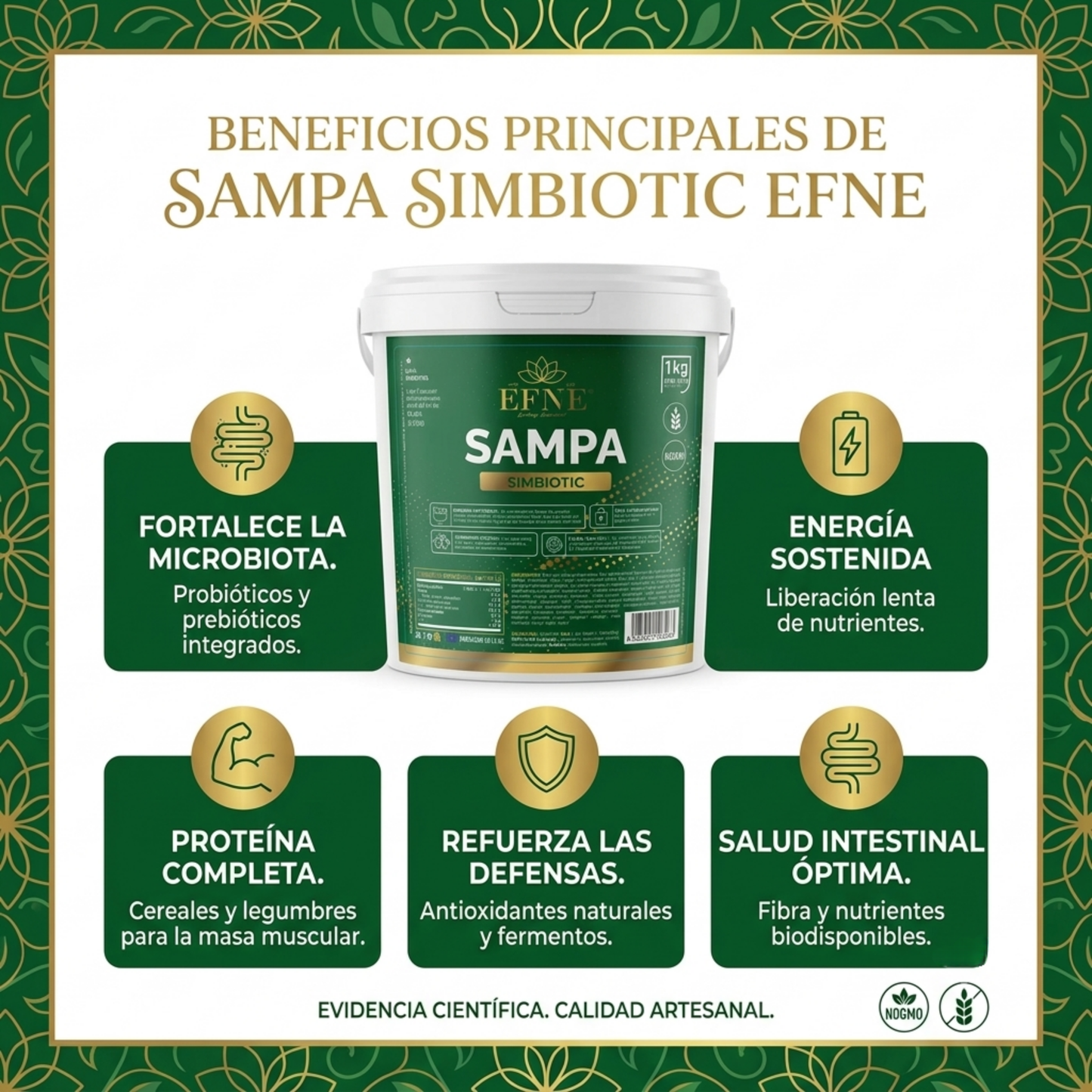 Nutrición Consciente Y Fermentación Viva En Un Solo Envase. El Simbiotic Sampa Es Una Mezcla Integral Y Ecológica De Cer_1