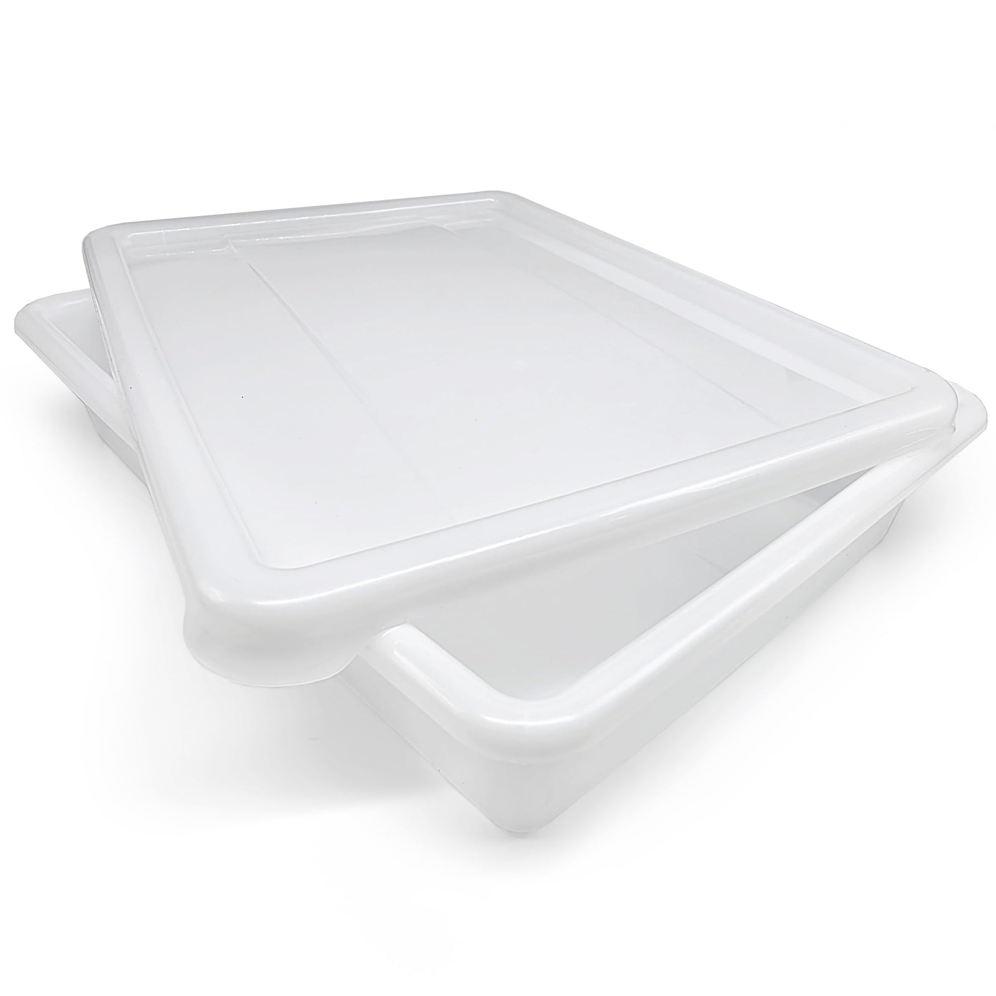 12 Bandejas Uso Alimentario Con Tapa: 15l Sin Bpa's (55,3 X 41 X 9,3cm) - Cocinas, Hostelería, Restaurantes, Catering_0