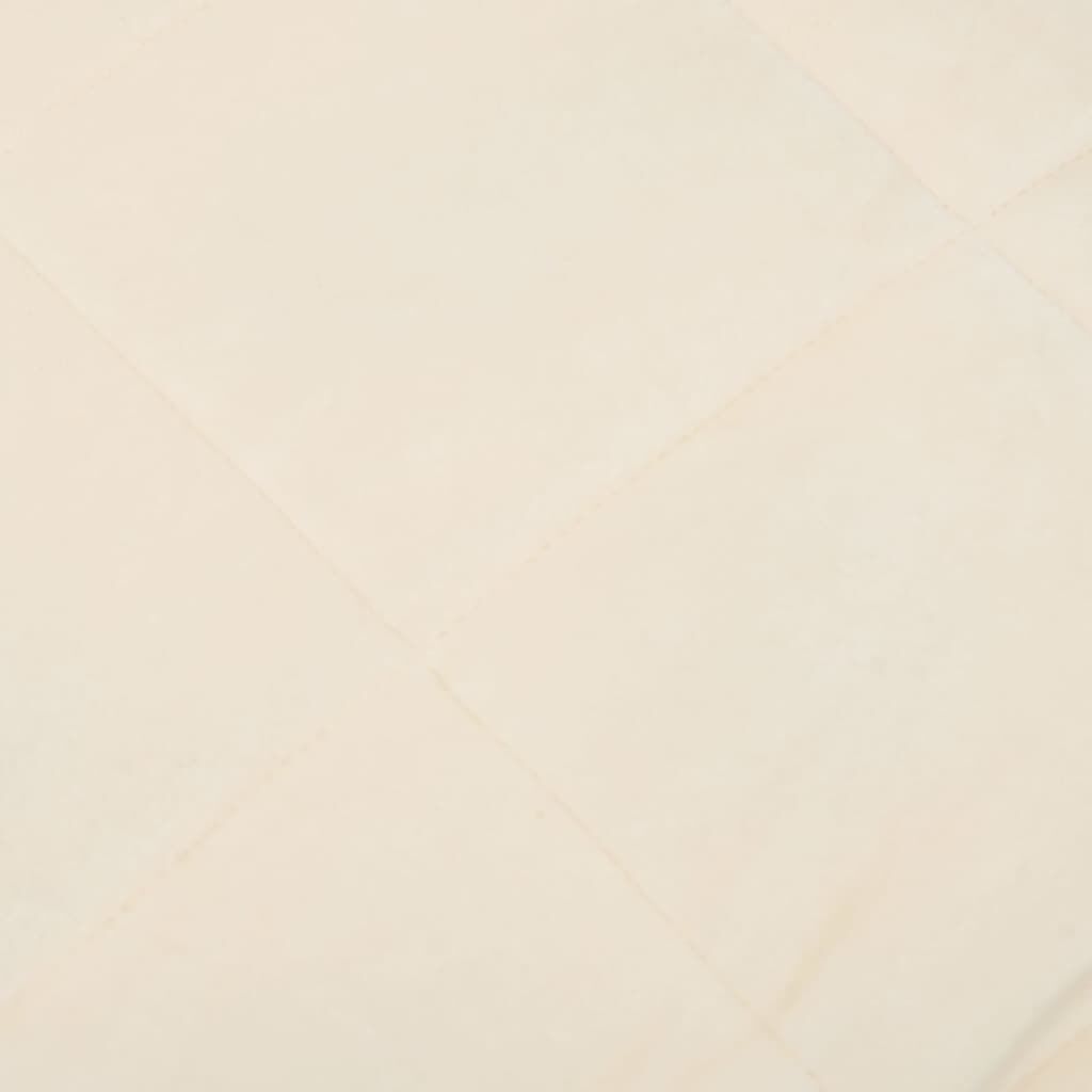 Vidaxl Manta Con Peso Tela Color Crema Claro 200x220 Cm 9 Kg_3
