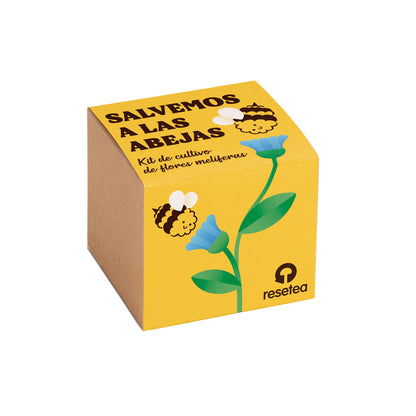 Salvemos A Las Abejas | Kit Cultivo Flores Melíferas Con Bomba De Semillas Para Polinizadores | Regalo Educativo_0