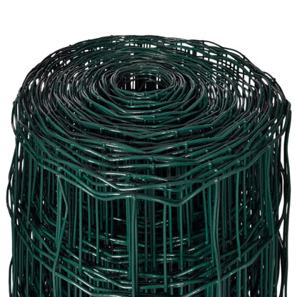 Set De Euro Valla Acero Verde 25x1,2 M / Vetonek_0