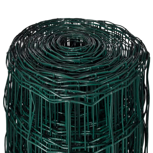 Set De Euro Valla Acero Verde 25x1,2 M / Vetonek_0