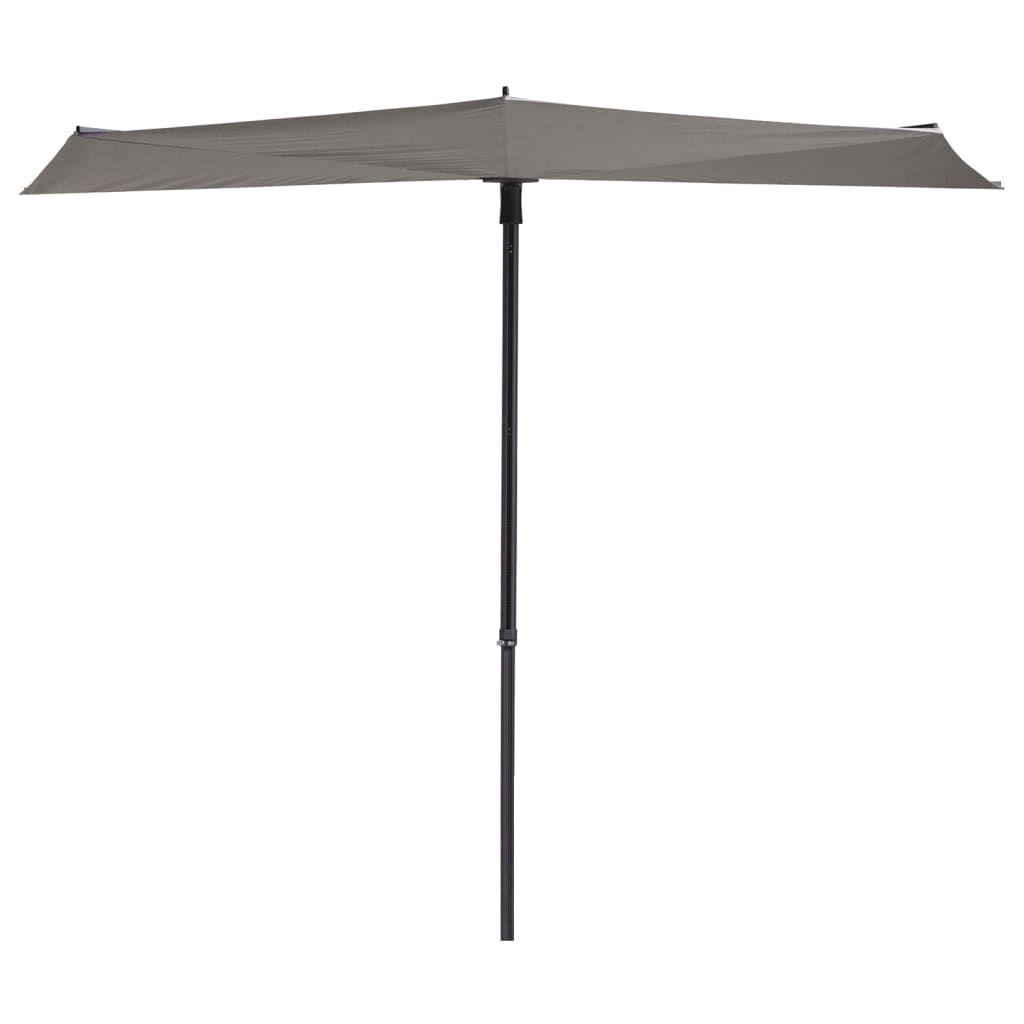 Madison Sombrilla Para Balcón Sun Wave 270x150 Cm Gris Claro_0