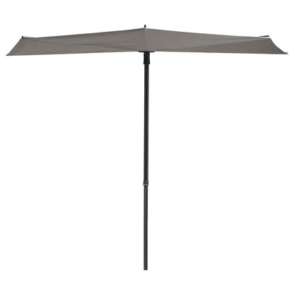Madison Sombrilla Para Balcón Sun Wave 270x150 Cm Gris Claro_0