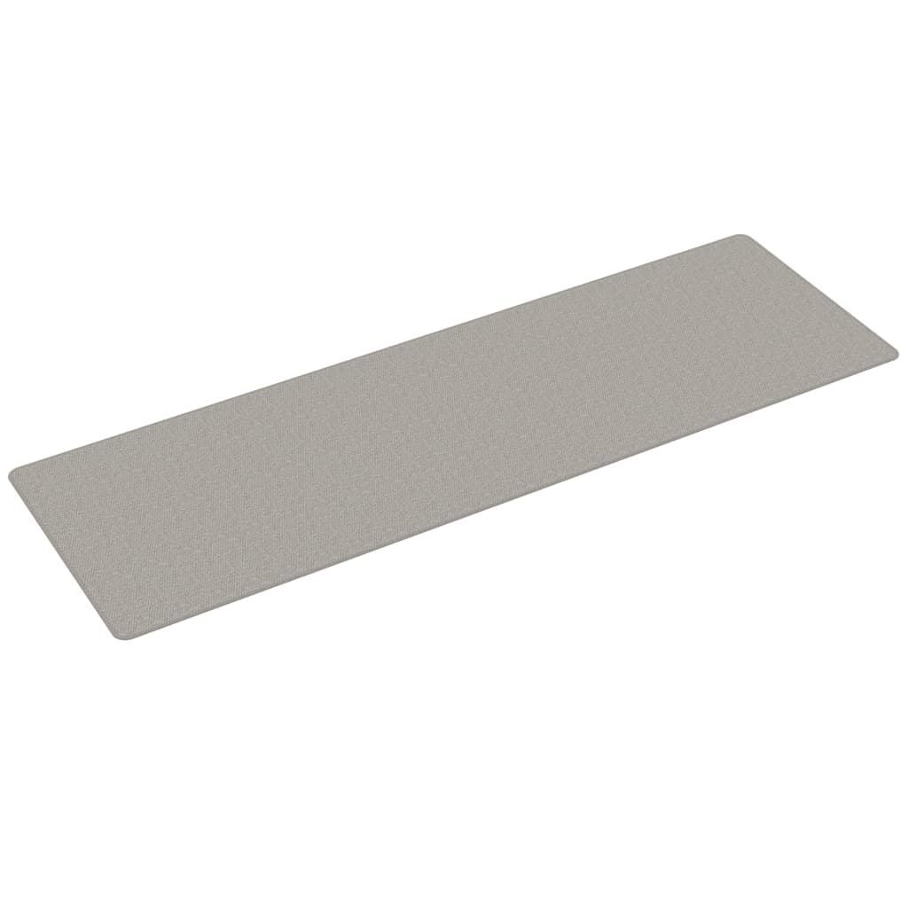 Vidaxl Alfombra De Pasillo Con Aspecto De Sisal Gris Taupe 80x250 Cm_0