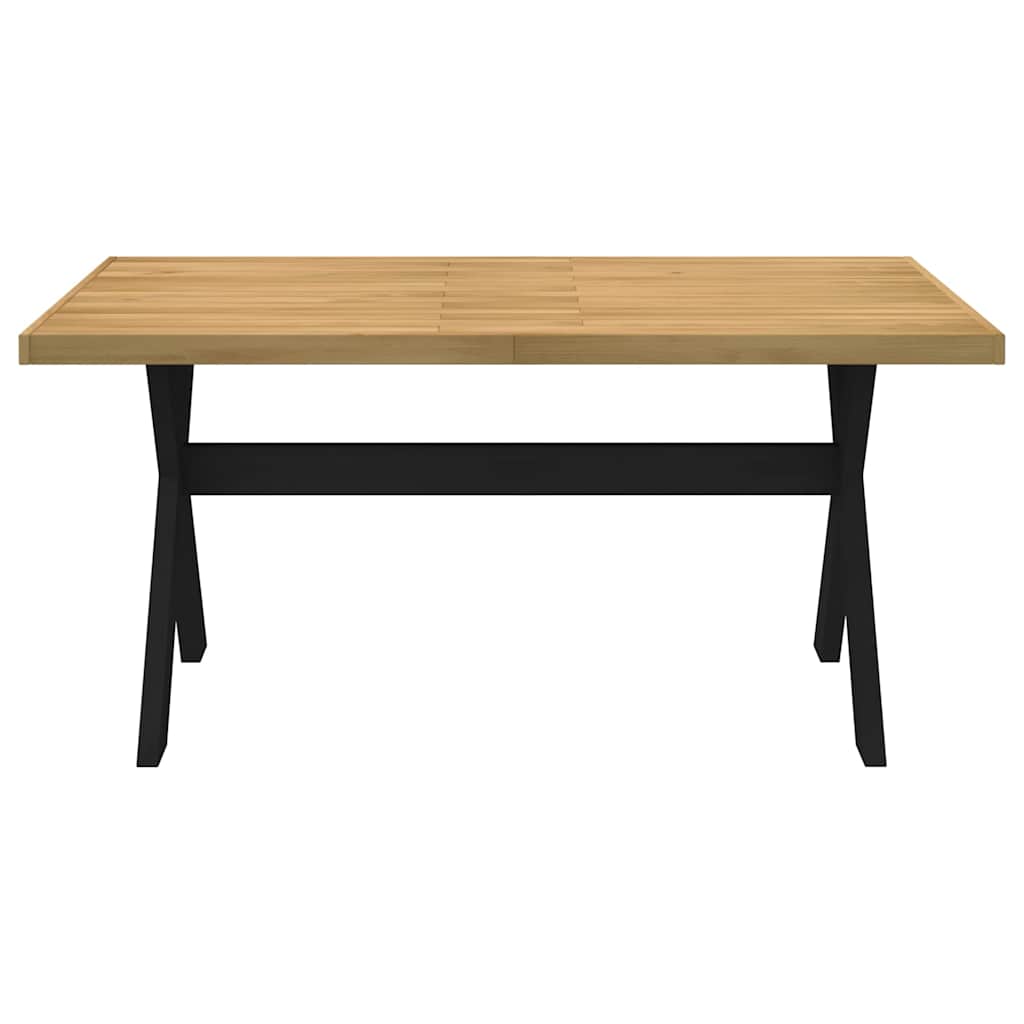 Mesa Comedor Noain Patas Forma X Madera Maciza Pino 160x90x75cm_1