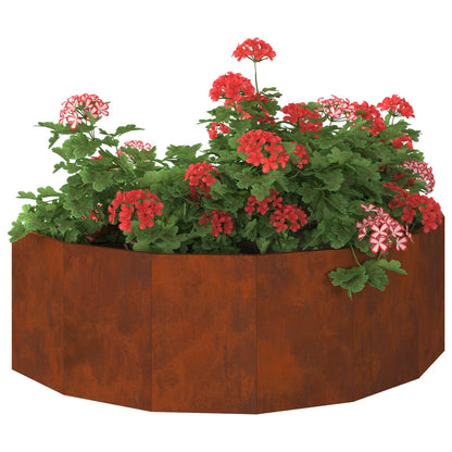 Jardinera Oxidado 120 X 60 X 35 Cm Acero Autopatinable_2