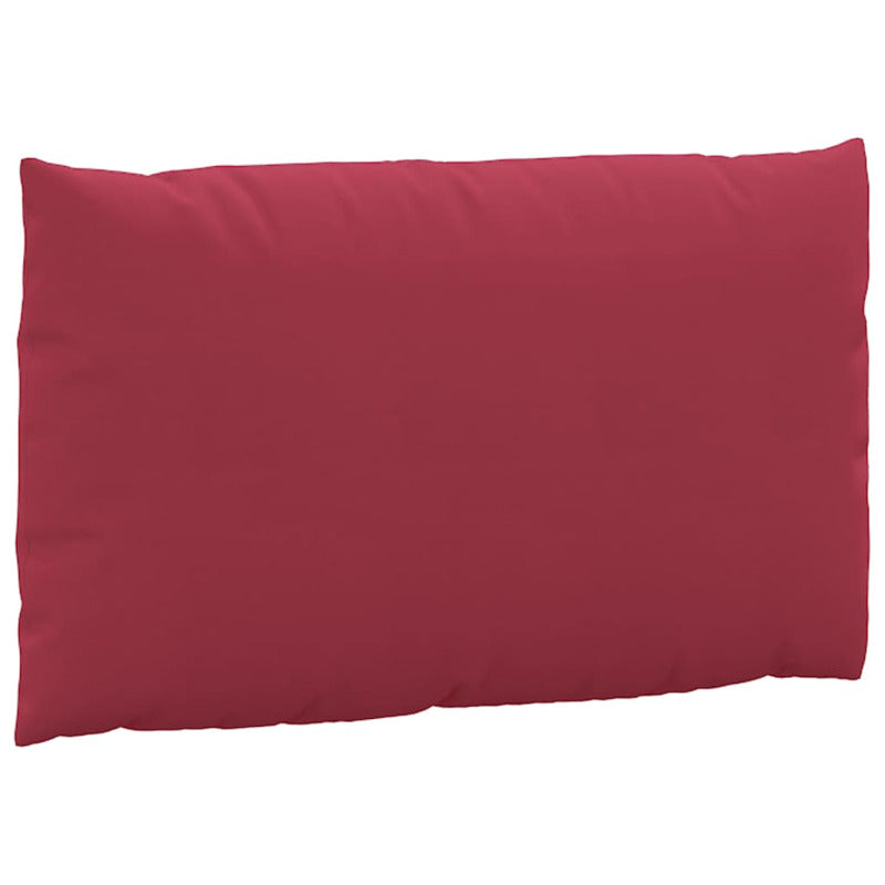 Vidaxl Cojines Para Palets 2 Unidades Tela Oxford Rojo_5