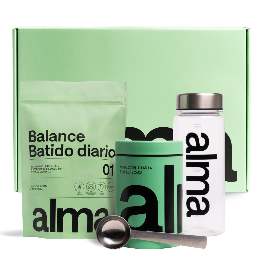 Alma® Batido Diario Espirulina Premium 300g | Complemento Alimenticio Con Adaptógenos, Prebióticos Y Vitaminas_0