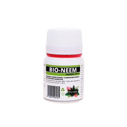 Aceite de neem ecológico para plantas Bio Neem Prot-Eco (30 ml) + pipeta dosificadora 5ml gratis_0
