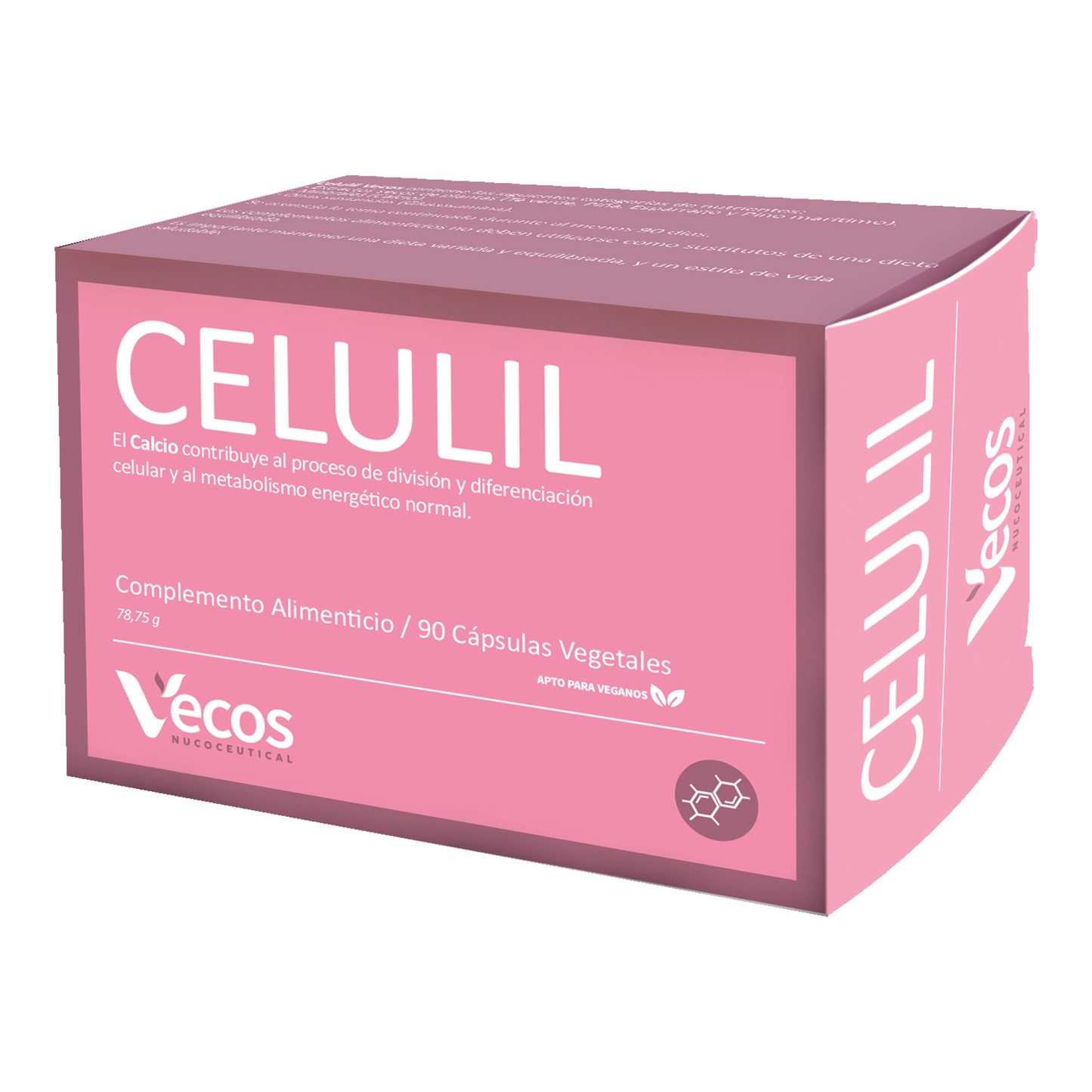 Celulil Vecos 90 Cápsulas | Celulitis Y Retención De Líquidos | Piña, Centella Y Cola De Caballo_0