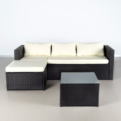 Conjunto Muebles Terraza Y Jardín Ratán C/sofá Chaise Longue Modular Y Mesa Aktive_1