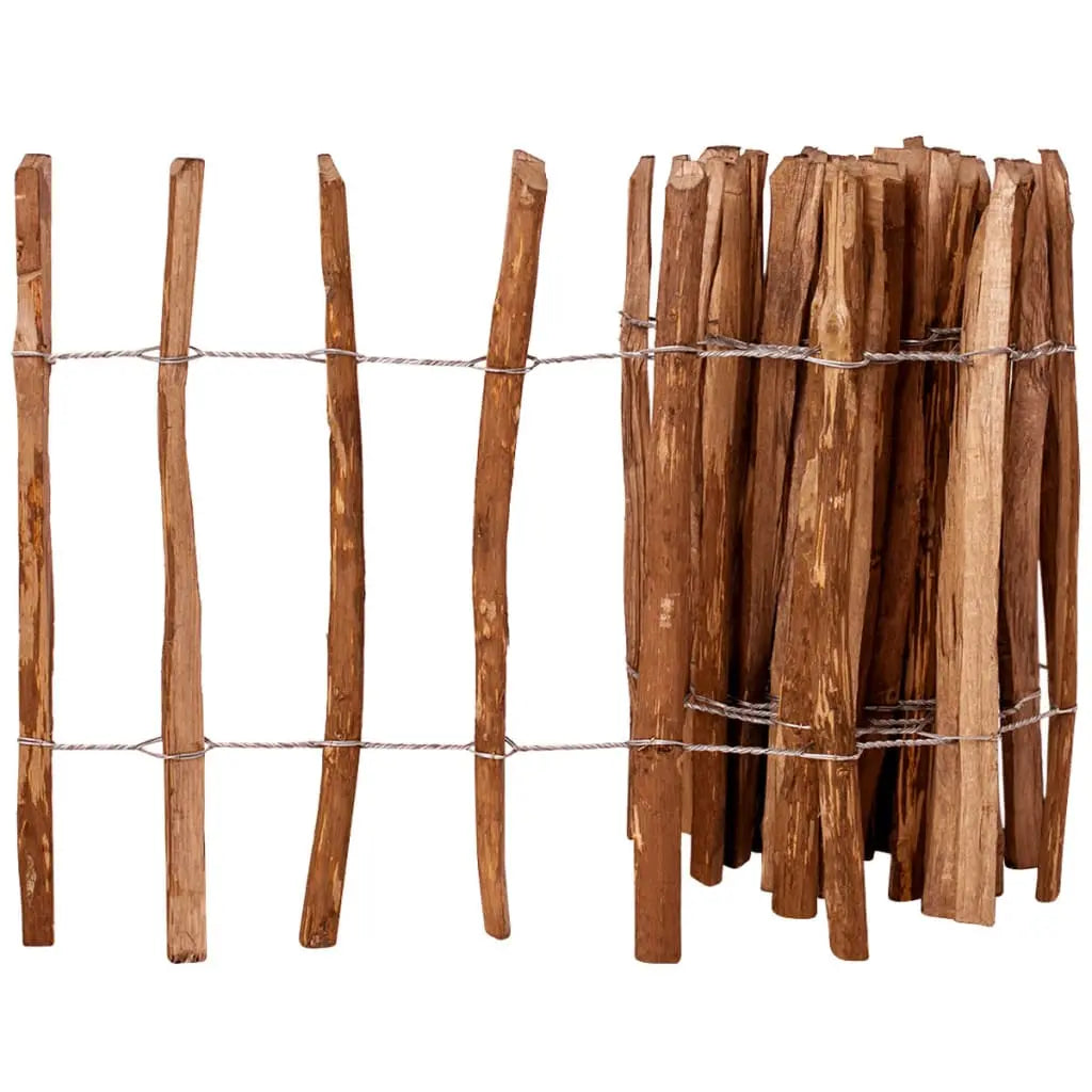 Valla De Estacas Madera De Avellano 60x500 Cm / Vetonek_2