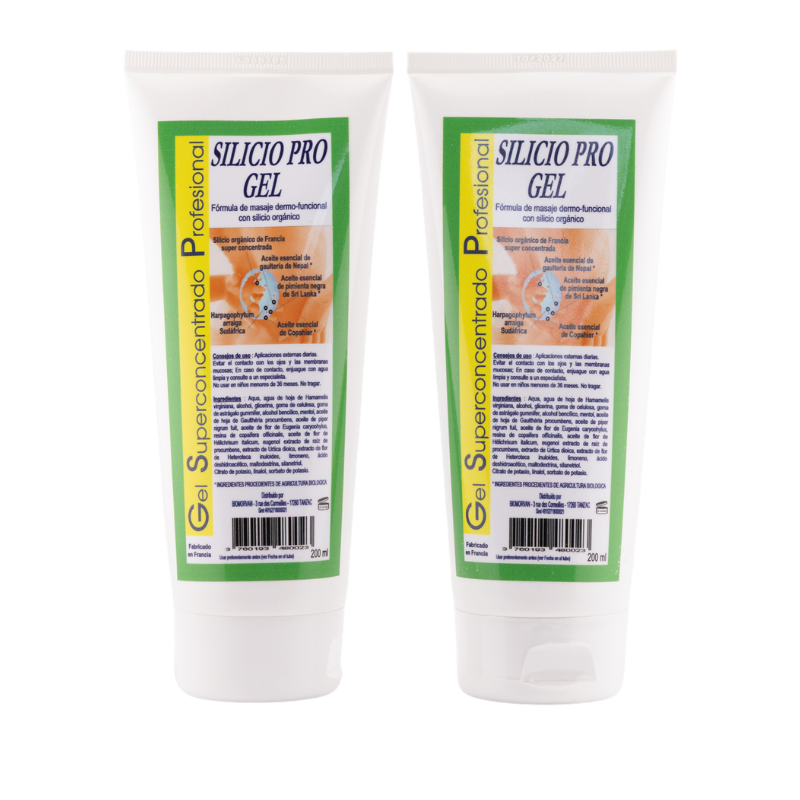 Pack 2x Gel De Silicio Orgánico Pro 200ml – Formato Ahorro_0