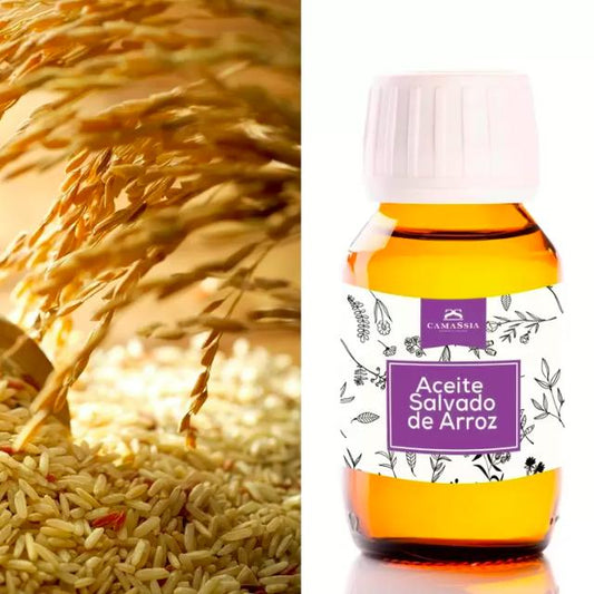 Aceite de Salvado de Arroz, 100ml. Camassia