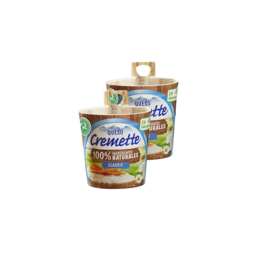 Cremette Natural 100% Realfooding  Pack2 x 150 G