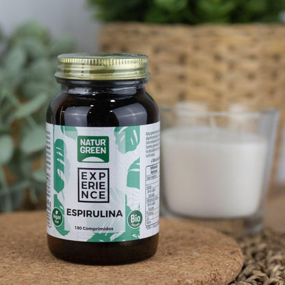 Espirulina Naturgreen 180 comprimidos de 500mg