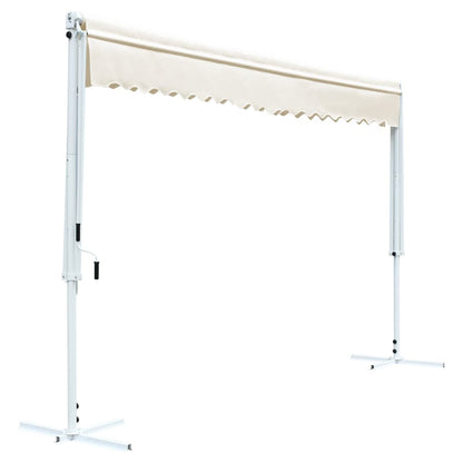 Vidaxl Toldo De Pie Independiente Color Crema 600x300 Cm_3