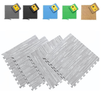 Tatami Puzzle 1cm 60x60cm – Pack 4 Uds (t60-4) Parquet Gris