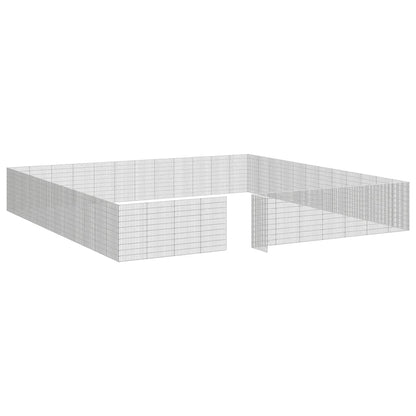 Vidaxl Recinto Corral Animales 48 Paneles Hierro Galvanizado 54x100 Cm_4