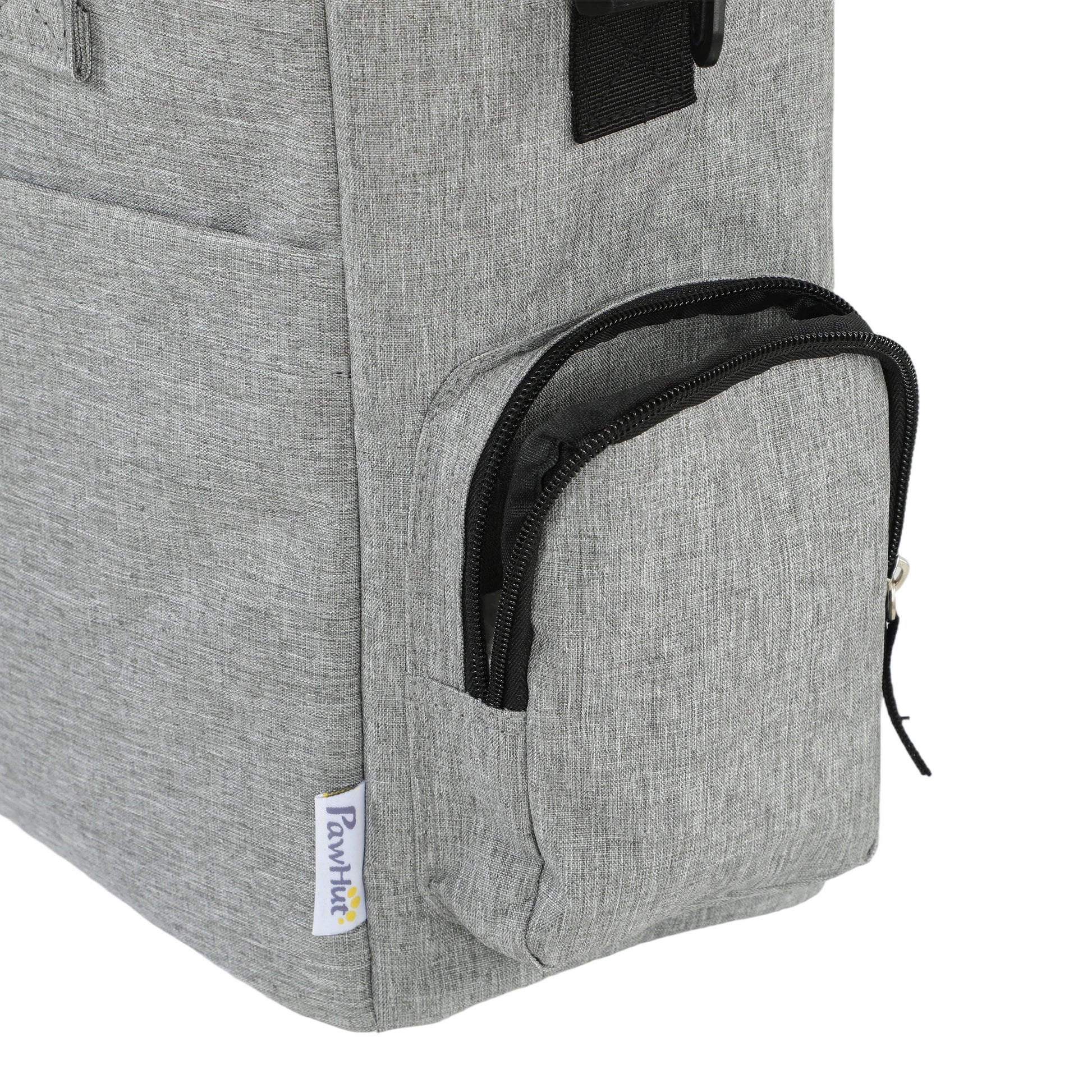Pawhut Bolso De Viaje Para Perros Con 2 Contenedores De Pienso Y Cuenco Plegable_3