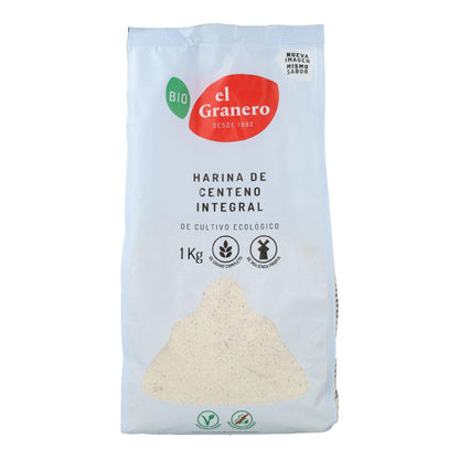 Harina de Centeno Integral Bio El Granero 1 kg