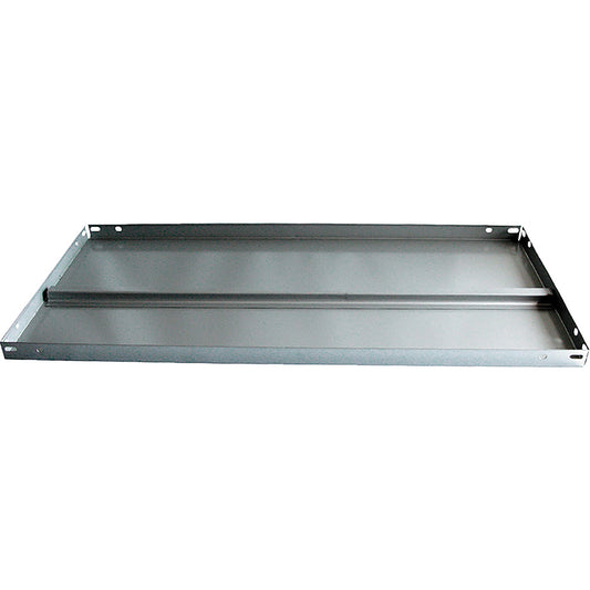 Balda Metálica Gris Con Refuerzo - 100x30 Cm_0