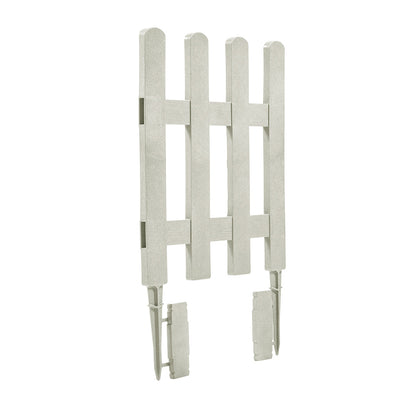 Pack De 5 Mini Vallas Clickfence Lop Blanco - Versatilidad Y Estilo 0,35x0,55x0,02 M / Multicolor_0