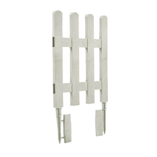 Pack De 5 Mini Vallas Clickfence Lop Blanco - Versatilidad Y Estilo 0,35x0,55x0,02 M / Multicolor_0