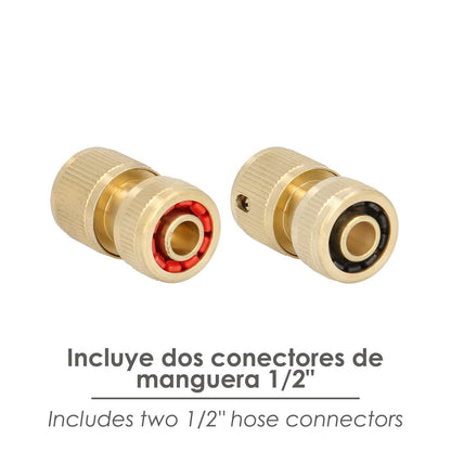 Set Riego 4 Piezas Para Mangueras 1/2 Fabricado En Laton,_2