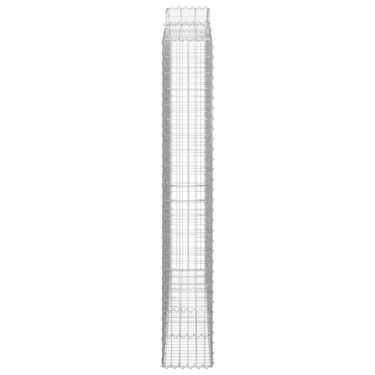Cestas De Gaviones 2 Uds Forma De Arco Hierro 200x30x200/220 Cm_4