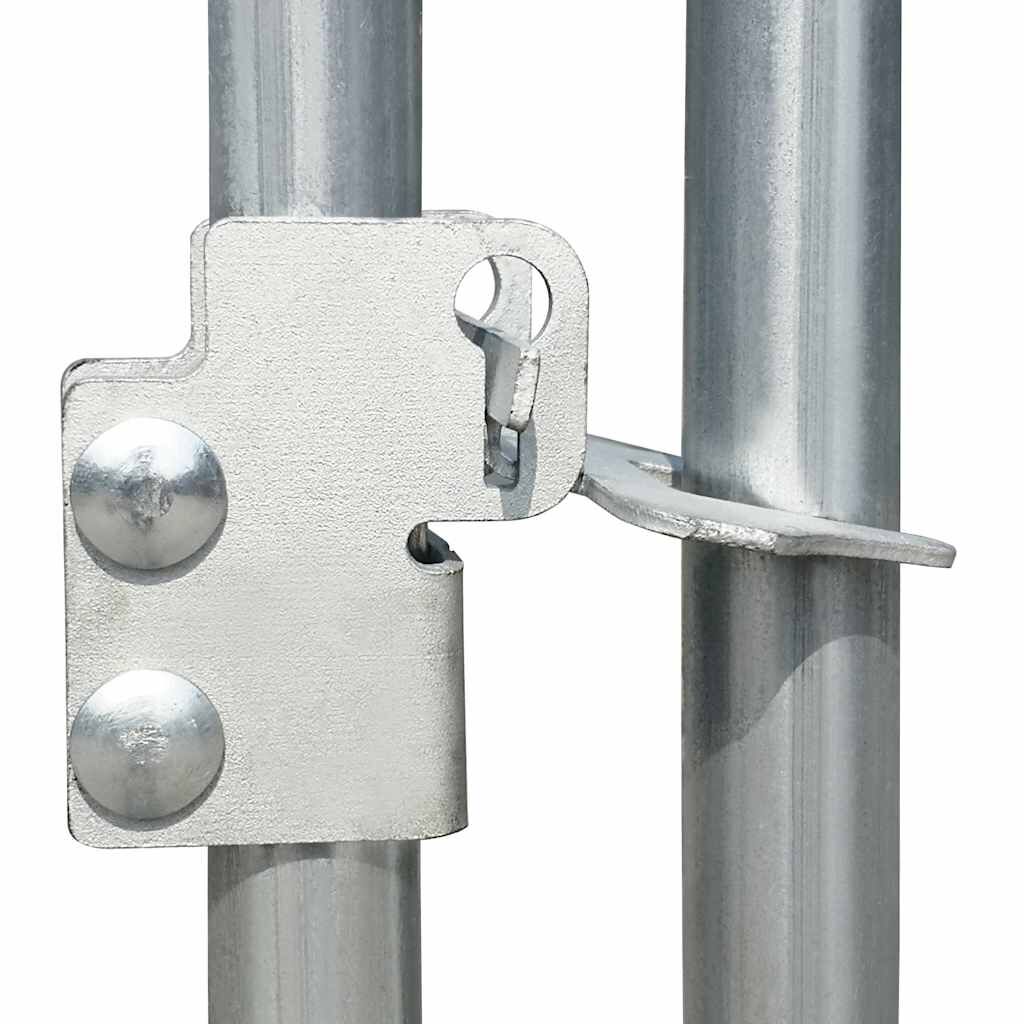 Vidaxl Gallinero Acero Galvanizado 6x2x2 M_3