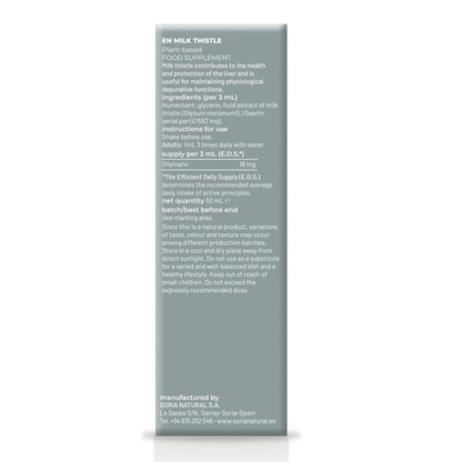 Extracto Cardo Mariano Soria Natural, 50 ml