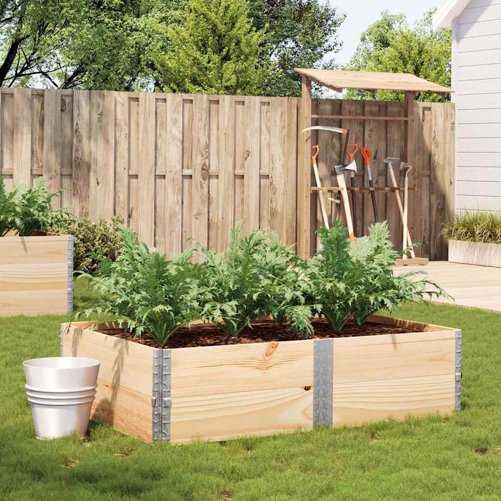 Jardinera De Madera Maciza De Pino 150x100 Cm_1