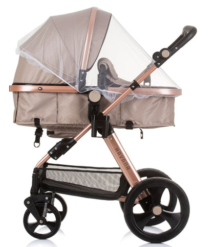 Carrito De Bebé Havana Trio Convertible Hasta 22 Kg Con Bolso Y Mosquitera Golden Beige_3