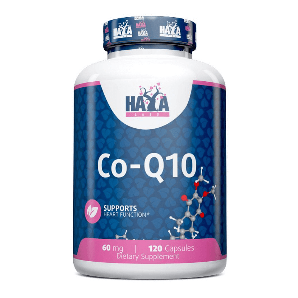 Co-q10 60mg - 120 Cápsulas - Antioxidantes - Haya Labs_0